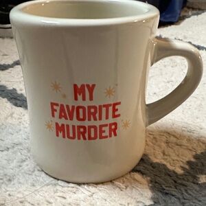 White Ceramic MFM Diner Mug